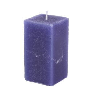 Fialová sviečka 7 cm